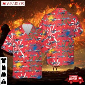 B-57 Canberra Us Air Force Hawaiian Shirt
