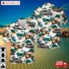 Citroen 11cv Traction Staff Car Ww2 Hawaiian Shirt
