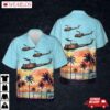 German Army (heer) Bell Uh-1d Huey Hawaiian Shirt