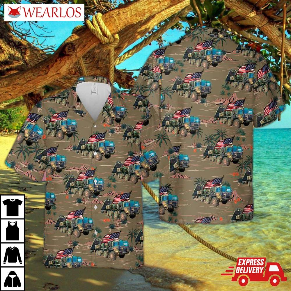 Us Air Force Bgm-109g Gryphon Hawaiian Shirt