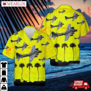 Us Air Force Boeing B-17 Flying Fortress Hawaiian Shirt