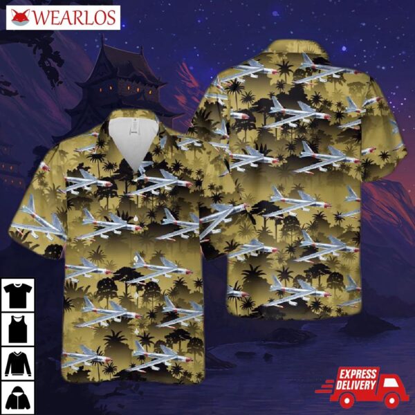 Us Air Force Boeing B-52d Stratofortress Hawaiian Shirt