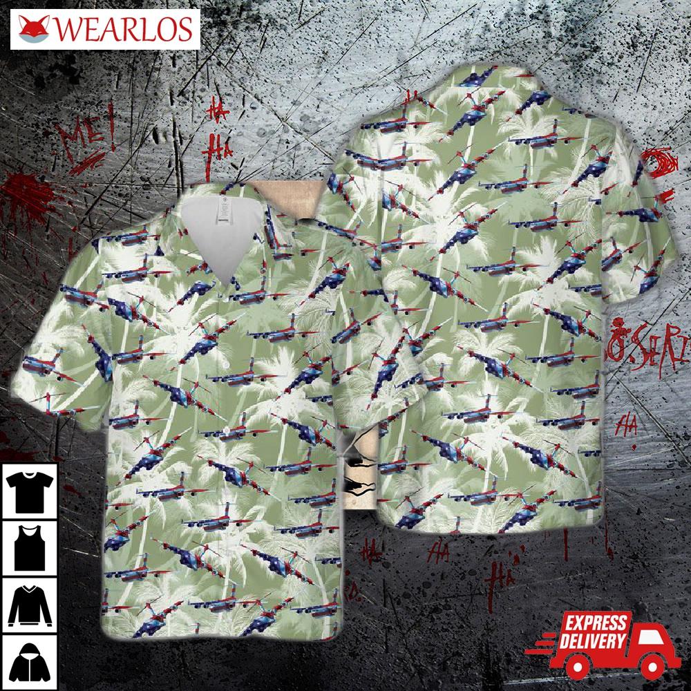 Us Air Force Boeing C-17 Globemaster 3D Hawaiian Shirt