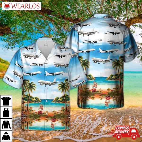 Us Air Force Boeing C-32b Hawaiian Shirt