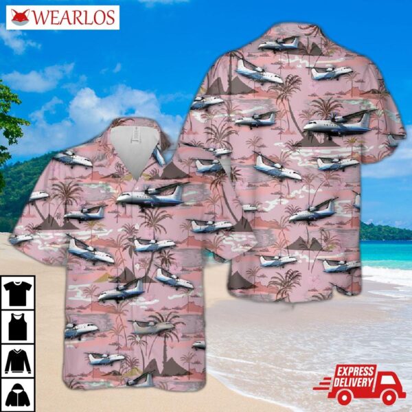 Us Air Force C-146a Wolfhound Hawaiian Shirt
