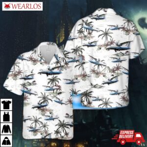 Us Air Force C-146a Wolfhound Hawaiian Shirt