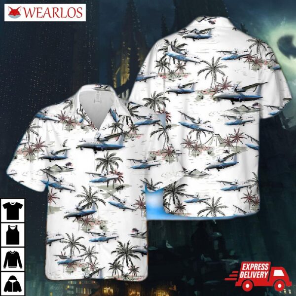 Us Air Force C-146a Wolfhound Hawaiian Shirt