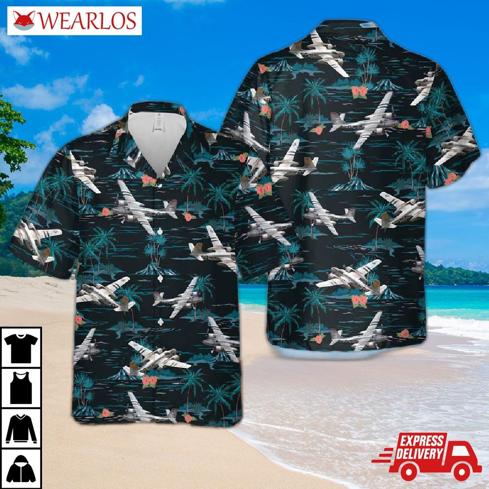 Us Air Force Douglas A-26 Invader Hawaiian Shirt