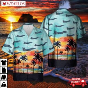 Us Air Force F-15ex Eagle Ii Hawaiian Shirt