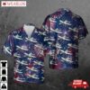 Us Air Force Fairchild Republic A-10 Thunderbolt Ii 4th Of July Hawaiian Shirt