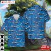 Us Air Force Gulfstream C37b 4th Of July Hawaiian Shirt