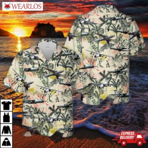 Us Air Force Hanoi Taxi (lockheed C-141 Starlifter) Hawaiian Shirt