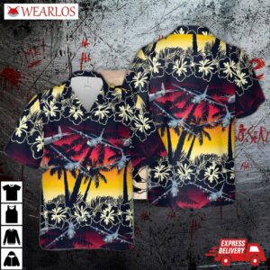Us Air Force Lockheed Ac-130 Hawaiian Shirt