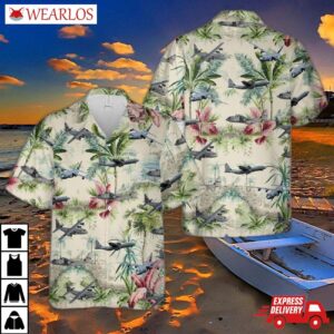 Us Air Force Lockheed C-130 Hercules Hawaiian Shirt