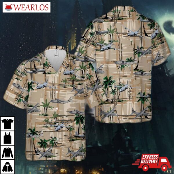 Us Air Force Lockheed C-130 Hercules Hawaiian Shirt