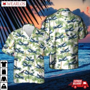Us Air Force Lockheed Martin Mc-130j Commando Ii Hawaiian Shirt