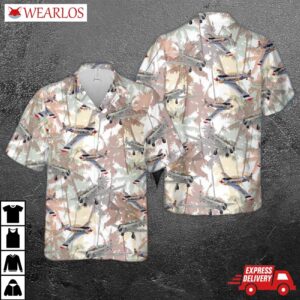 Us Air Force North American T-6 Texan Hawaiian Shirt