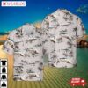 Us Air Force Northrop T-38 Talon Hawaiian Shirt
