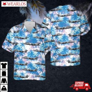 Us Air Force Northrop Ya-9 Hawaiian Shirt