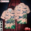 Us Air Force Rockwell B-1 Lancer Hawaiian Shirt