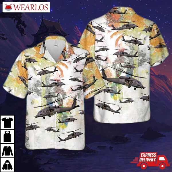 Us Air Force Sikorsky Hh-60 Pave Hawk Hawaiian Shirt