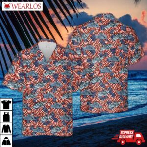 Us Air Force Sikorsky Mh-53 Pave Low Hawaiian Shirt
