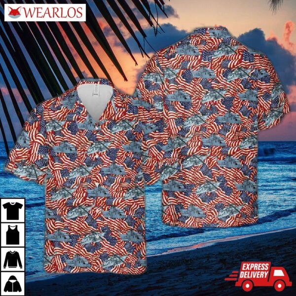 Us Air Force Sikorsky Mh-53 Pave Low Hawaiian Shirt