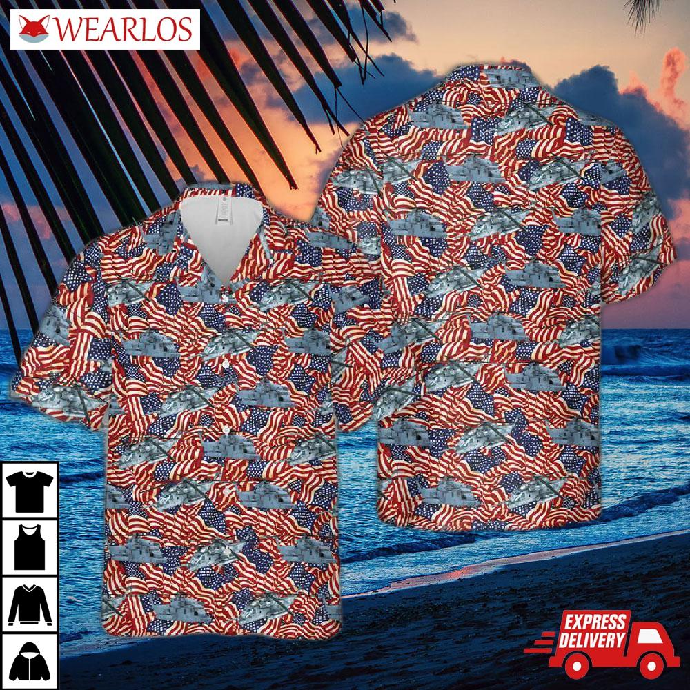 Us Air Force Sikorsky Mh-53 Pave Low Hawaiian Shirt
