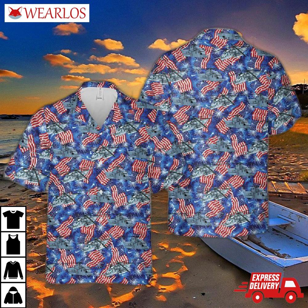Us Air Force Sikorsky Mh-53 Pave Low Hawaiian Shirt