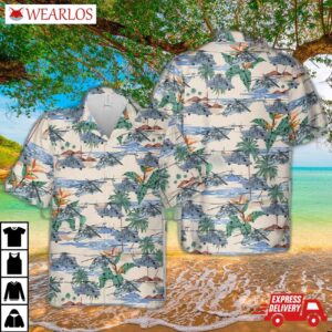 Us Air Force Sikorsky Mh-53 Pave Low Hawaiian Shirt