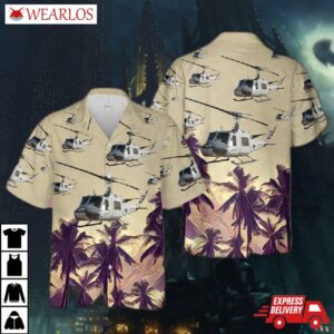 Us Air Force Uh-1f Iroquois Hawaiian Shirt