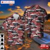Us Airlines 2 Boeing 757-232 4th Of July Hawaiian Shirt