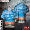 Us Airlines Airbus A319-115 Hawaiian Shirt