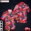 Us Army Bell Oh-58 Kiowa 4th July Hawaiian Shirt