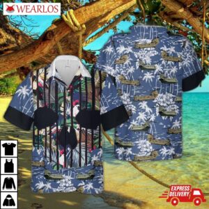 Us Army Boeing Ch-47 Chinook Hawaiian Shirt