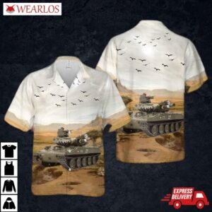 Us Army M551 Sheridan Tank Hawaiian Shirt