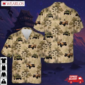 Us Army Vehicles Hawaiian Shirt