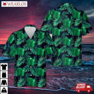 Waste Management 64-gallon Residential Container Hawaiian Shirt