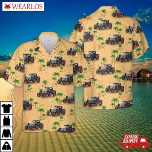 1927 Morris-mg Oxford Super Sport Special Hawaiian Shirt