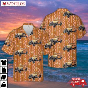 1930 Ford Model A Deluxe Station Wagon Hawaiian Shirt