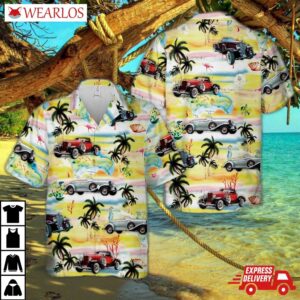 1932 Auburn Boattail Speedster Hawaiian Shirt