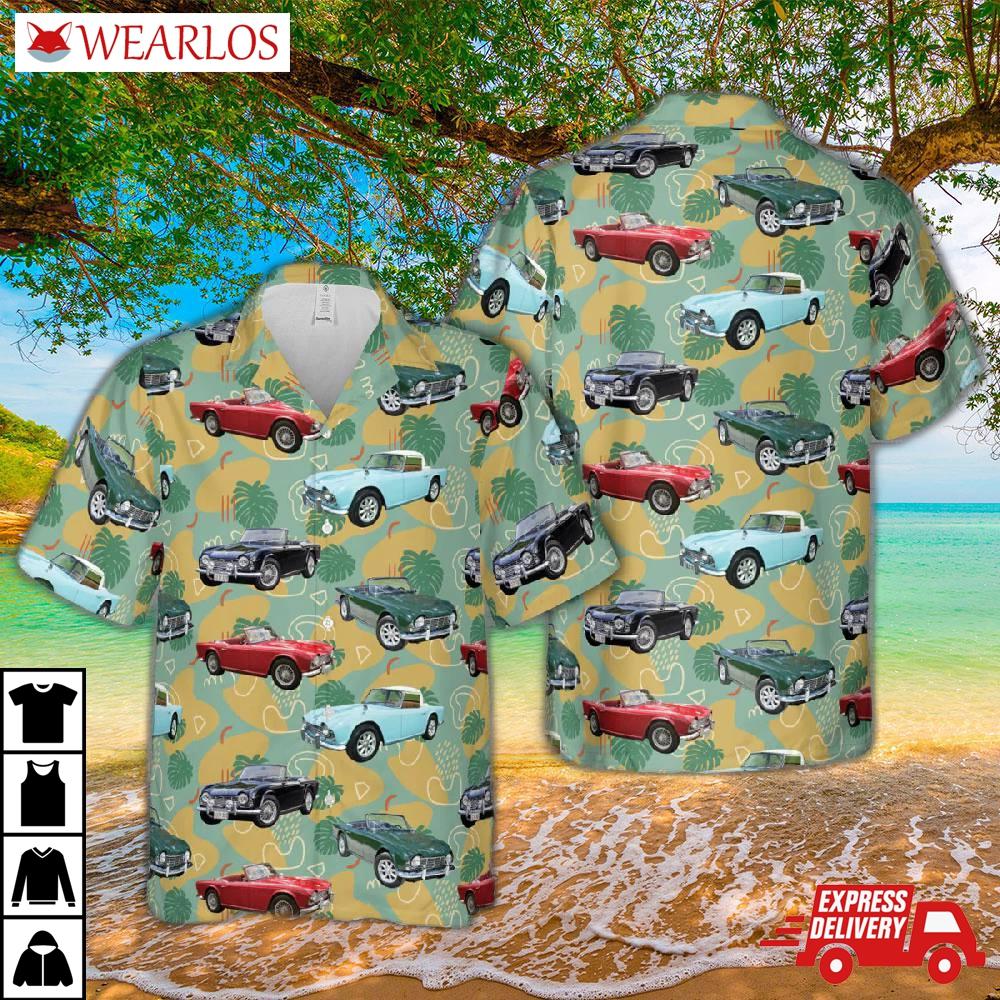 1963 Triumph Tr41963 Hawaiian Shirt
