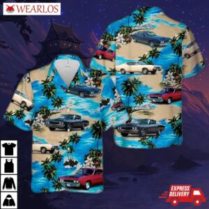 1969 Ford Torino Talladega Hawaiian Shirt