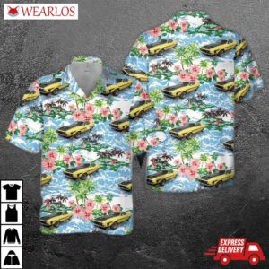 1971 Mustang Boss 351 Hawaiian Shirt