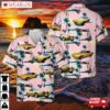 1972 Pontiac Firebird Formula Gold Hawaiian Shirt