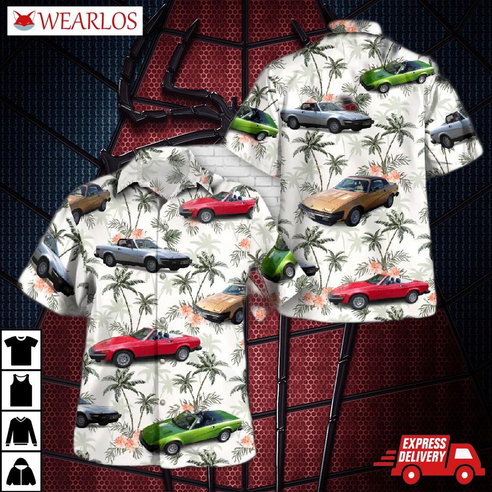 1981 Triumph Tr7 Hawaiian Shirt
