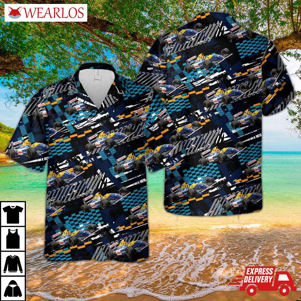 1991 Williams Fw14 Hawaiian Shirt