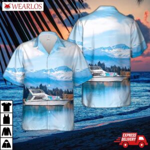 1994 Pelin Eclipse 34 Foxy Lady Hawaiian Shirt