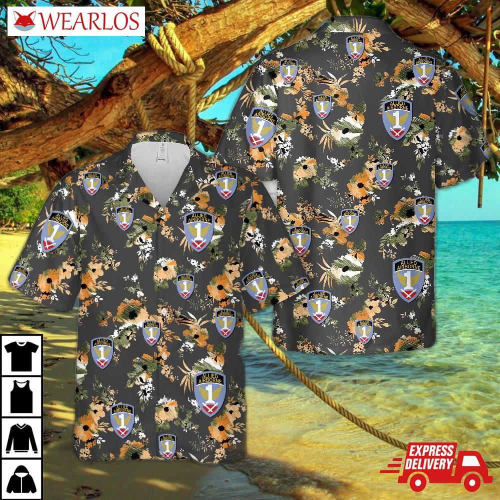 1st Allied Airborne Army Ww2 Forces Hawaiian Shirt