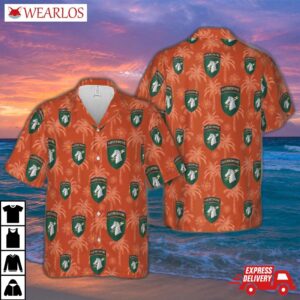 1st U.s. Army Special Operations Command - Socom Hawaiian Shirt